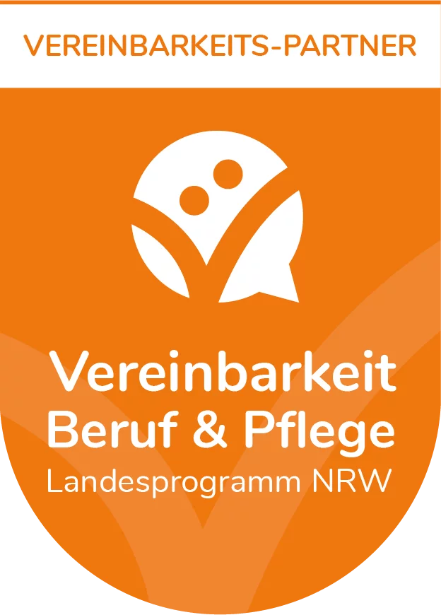 Logo: Vereinbarkeits-Partner „Vereinbarkeit Beruf & Pflege“